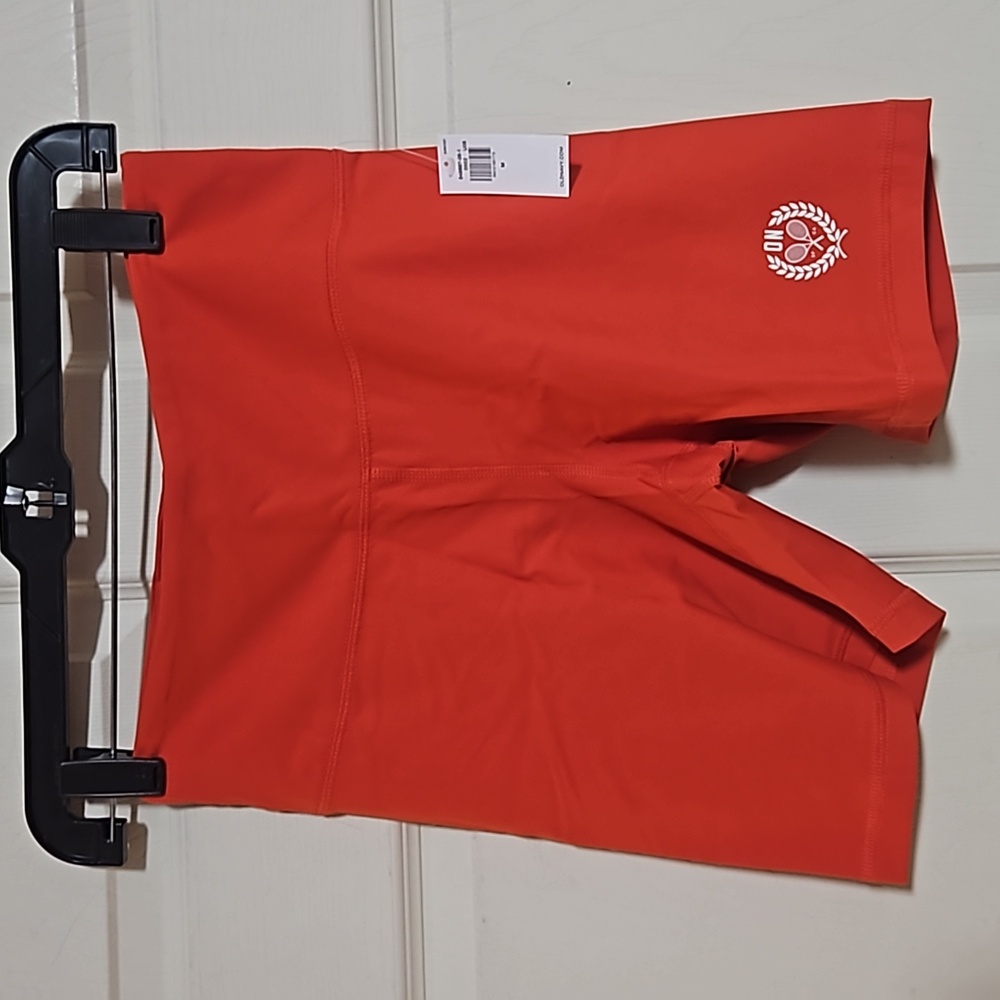 OLD NAVY ACTIVE: POWERSOFT HIGH RISE BIKE SHORT: RED: NEW WITH TAGS: SIZE M